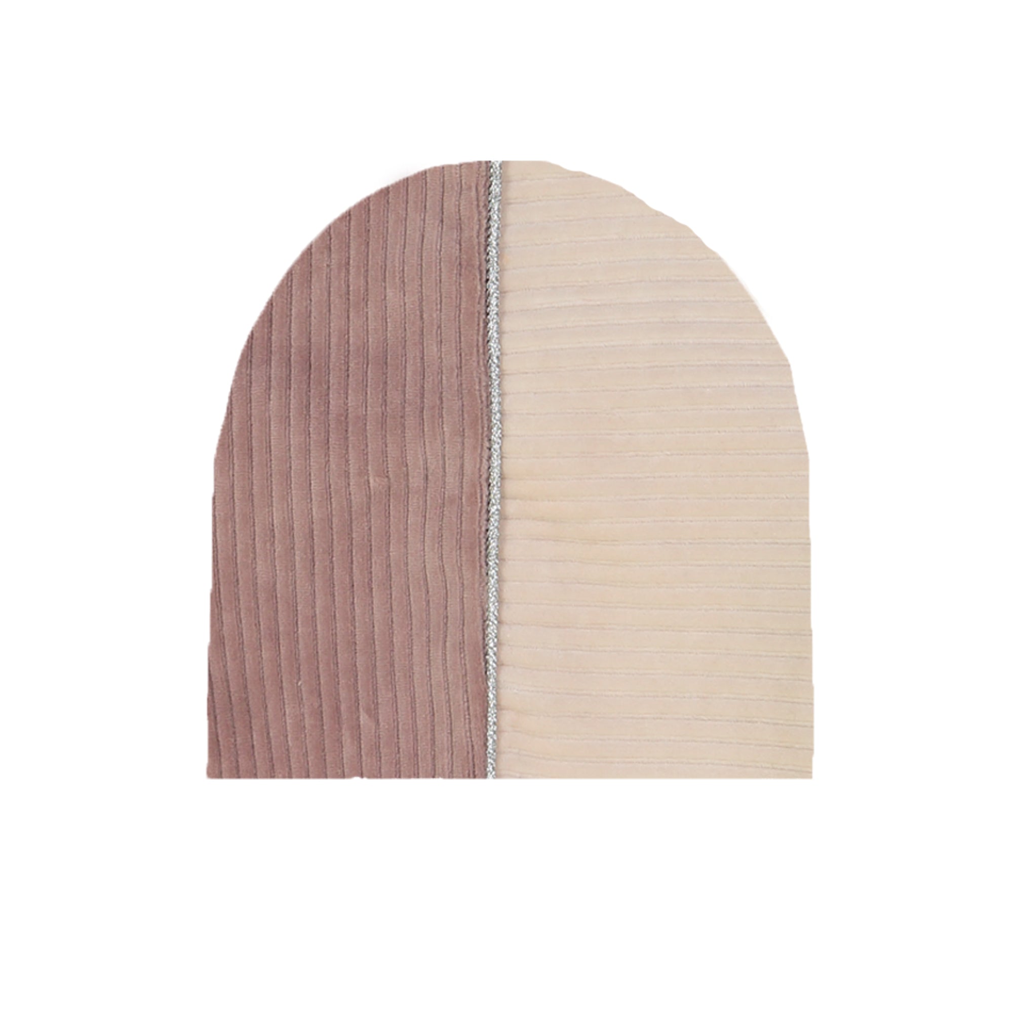Color Block Blanket in Mauve/Pink